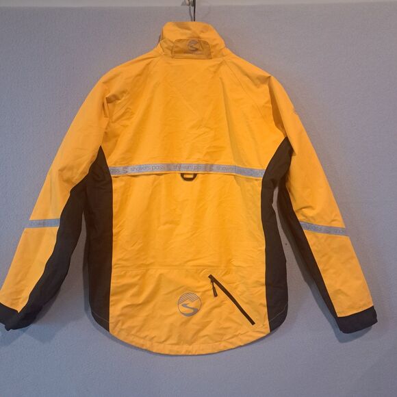 Showers Pass Elite 2.1 Men’s Medium Yellow Cycling Rain Jacket Bike Cycle - Picture 2 of 14